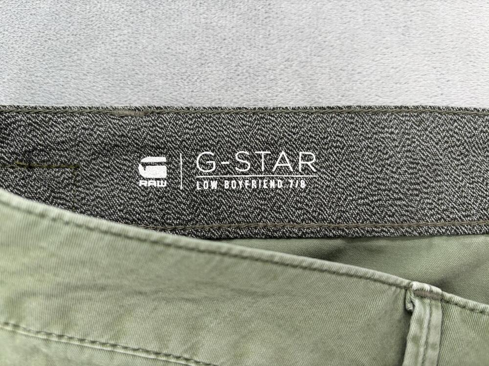 G-STAR RAW Pants Womens 26 Green Cargo Tapered Ankle Zip Cuffed Pockets y2K - Picture 3 of 12